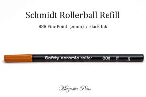 Schmidt 888 Fine Black Ink compatible refill